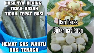 Lontong Daun Hemat Gas Sejak Tahu Cara Ini Membuat Lontong Jadi Mudah