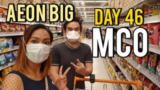 Day 46 MCO - AEON BIG SHOPPING | Wangsa Maju | Malaysia | Grocery