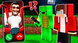Why Creepy Skibidi Toilet CALLING at 3:00am to JJ and MIKEY ? - in Minecraft Maizen