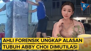 Ahli Forensik Ungkap Alasan Tubuh Abby Choi Dimutilasi dan Dijadikan Sup