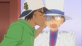 Heiji almost kiss Kaitou Kid disguise in Kazuha | Anime Hashira