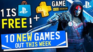 10 NEW PS4/PS5 Games Out THIS WEEK! New FREE Game, BIG PS Plus Game, Open World Game +More New Games