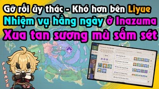 Ủy thác hằng ngày mới Inazuma - Khó hơn Liyue | Gỡ rối xua tan sương mù sấm sét | Genshin Impact