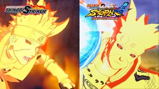 PERBEDAAN MINATO EDO TENSEI DI NARUTO STORM 4 DAN NARUTO TO BORUTO SHINOBI STRIKER