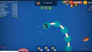 WORMS ZONE.IO Rắn Săn Mồi #268 - Trò chơi con rắn, Game rắn _ Vùng Giun Đất 2