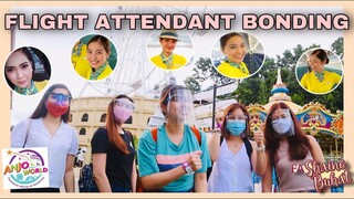 FLIGHT ATTENDANT BONDING IN ANJO WORLD! (Nag-announce ako sa ride) | FA Shaine Buhat