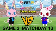 FIFA 19: Jewelpet Tokyo League | Kawasaki Frontale VS FC Tokyo (Game 2, Matchday 13)