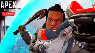 GIBRALTAR ESTÁ INSANO NAS RANKED, IMPOSSIVEL TROCAR COM ELE !! APEX LEGENDS MOBILE