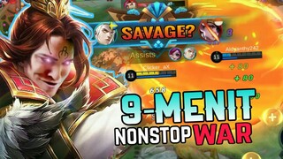 Baru Mulai Langsung WAR!! ESTESNYA Terlalu OP - SAVAGE? | Mobile Legends