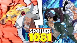 One Piece Chap 1081 (Spoiler) - Garp Vs Kuzan, Thuyền Trưởng Titanic thứ 10!