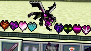 Minecraft but I have Dragon Hearts