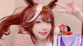 Hoàng đế chỉ đang hát truyền thuyết nhảy ngựa [Uma Musume: Pretty Derby Donghai Emperor cos]