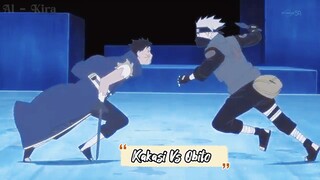 Pertarungan Duo Rival abadi ~ Kakasi vs Obito .....