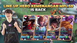 HERO ANDALAN SEASON 9 IS BACK. FRANCO VYN, XAVIER CLAY, LING ALBERT, SKYLAR BRODY - MLBB