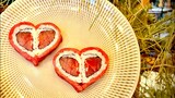 Sushi A Forma di Cuore per San Valentino