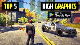 Top 5 Best HIGH GRAPHICS Games For Android 2022 (Online/Offline)