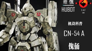 【类械机设科普 第八期】CN-54A 傀俑  中流砥柱
