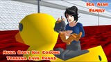 Muka Baby kia Gosong Terkena Lava Panas | Ica Alwi Family Vlog | Drama Sakura School Simulator