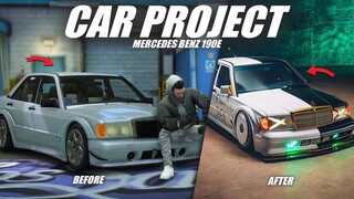 PROJECT BARU MERCEDES BENZ 190E KECE ABIS ! GTA V ROLEPLAY