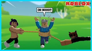 TARIK MENARIK PAKAI TALI Di Roblox