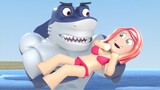 Roblox Animation | Shark vs Rob - Love story
