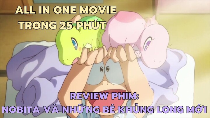 "Doraemon Nobita Mặt Trăng Phiêu Lưu Ký Và Những Bé Khủng Long Mới" Review Phim Doraemon