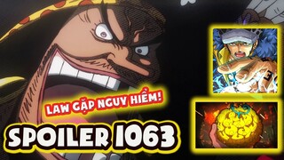 [Thông Tin Nhanh One Piece 1063] SỐC! Trái Ác Quỷ DỊCH CHUYỂN TỨC THỜI Có Thật! LAW Gặp Nguy Hiểm!