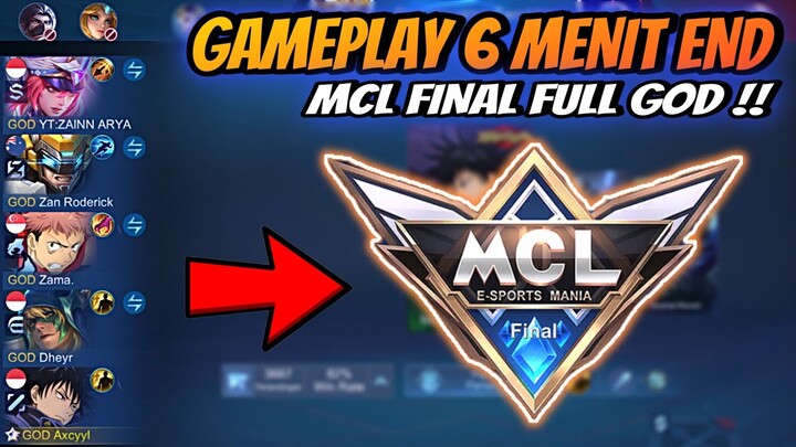 META CIKI MENGAMUK DI MCL FINAL !! 6 MENIT END 😱