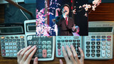 Lagu Yi Jian Mei dengan kalkulator.