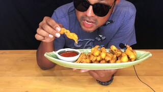ASMR:หอยหลอดชุปแป้งทอด(EATING SHOWS)|COCO SAMUI ASMR #asmr#mukbang#eatingshow