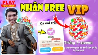 Cách Làm Nhiệm Vụ Mới Nhận FREE Trứng Tím 7 - Eleven, Vị Trí Câu 13 Loại Cá Mới | Play Together