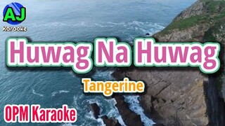 HUWAG NA HUWAG - Tangerine | OPM KARAOKE HD