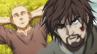 Thorfinn dreaming of a normal life | Einar defeats retainers | Vinland Saga S2 Ep 9