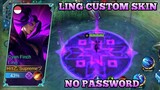 Script Skin Ling Custom Purple Darkness Full Effects | No Password - Mobile Legends