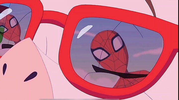 Spider-Man เดินทางไปยังจักรวาลคู่ขนานของพังค์ Spider-Man และ Spider-Pig?