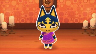 Ankha Does Cute Things | Animal Crossings New Horizons