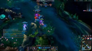 Akali vừa được chỉnh sửa sức mạnh đã solo thắng cả darius #game