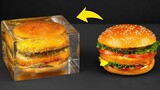 [DIY]Membuat sampel Hamburger dari lem