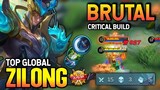 15Kill! Brutal Damage! Zilong Best Build 2021 | Top Global Zilong Gameplay | Mobile Legends✓