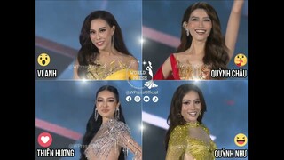 Quỳnh Châu, Thiên Hương, Vi Anh, Quỳnh Như Hoa Hậu Hòa Bình Việt Nam 2022 Miss Grand Vietnam 2022