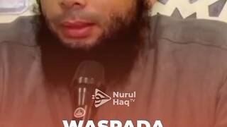 waspada dengan orang yang Bermuka dua