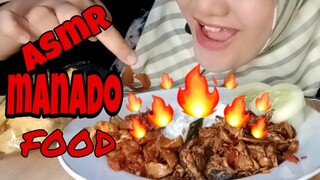 ASMR MASAKAN MANADO || PAMPIS TONGKOL||JENGKOL RICA RICA || KERUPUK||ASMR INDONESIA