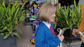 [Cosplay]Khi EVANGELION-01 xuất hiện trong triển lãm anime