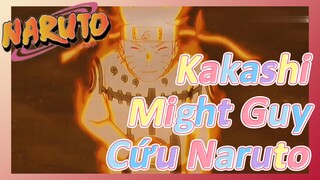 Kakashi Might Guy Cứu Naruto