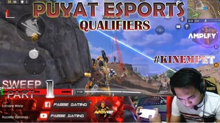 PUYAT ESPORTS | QUALIFIERS HIGHLIGHTS | SWEEP PART 1 | 3 MAN TEAM | EPIC KINEMPET | NRX 420 | CODM