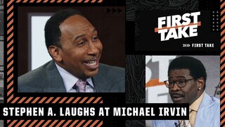 Stephen A. laughs at Michael Irvin 😂 for saying the Cowboys are the NFL's best team  | First Take