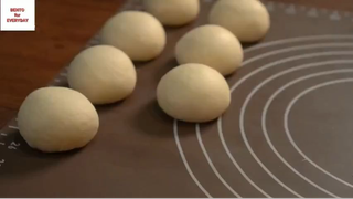 Korea cooking : Steamed custard buns 3 #monHan