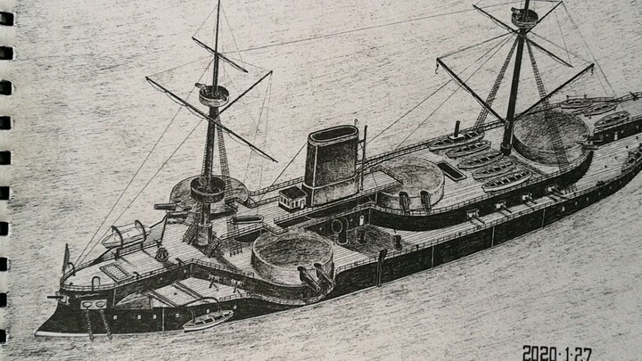 Insanely Huge Ironclad Warship!