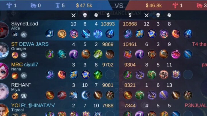 ALICE MONTAGE MOBILE LEGENDS