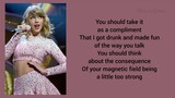 Taylor Swift - Gorgeous [Lyrics]